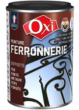 Peinture ferronnerie antirouille renforcé OXI fer fonte métaux fers forgés