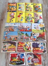 LOT de 19 cartes WALT DISNEY 1962 - MICKEY, DONALD