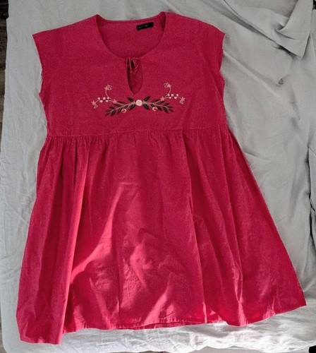 Inextenso robe trapèze - trapèze, rose