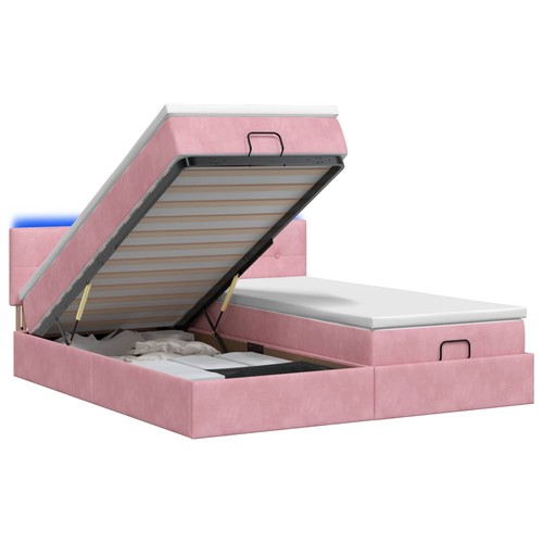 Lit coffre avec matelas led - lit, et