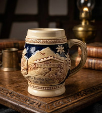 Chope à bière en grès