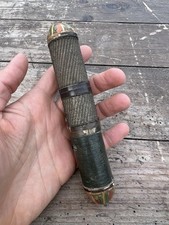 Porte Missive & Billet Doux Bambou Fil D'Argent & Marqueterie de Paille