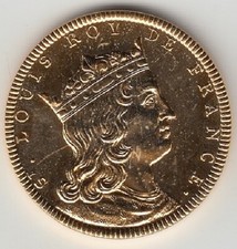 Médaille Rois de France Saint