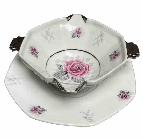 Saucière art déco porcelaine - saucière,