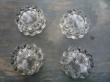 4 DESSOUS DE PIEDS DE TABLE, PIANO...EN VERRE REHAUSSEUR