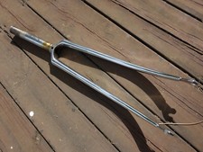 Fourche Mercier Formule1 fork chromée profilée 1983 vintage cadre 54 pivot 17 cm