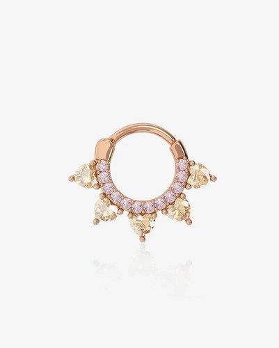 Bague articulée saphir - , or