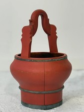 Seau à eau en Bois, laqué