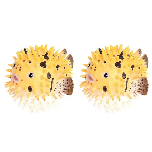 Figurine poisson globe - 2x, de