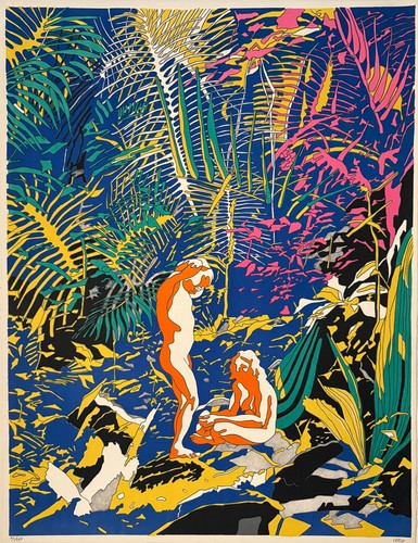 Henri cueco lithographie - henri,