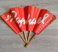 Rare ancien éventail St Raphael Quinquina - illustration Ch. Loupot