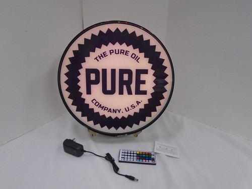 Pure oil round led display - led,