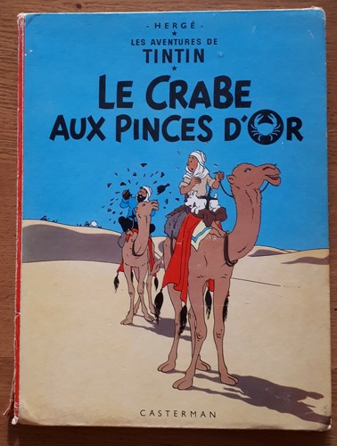 Tintin crabe aux pinces - tintin, "le