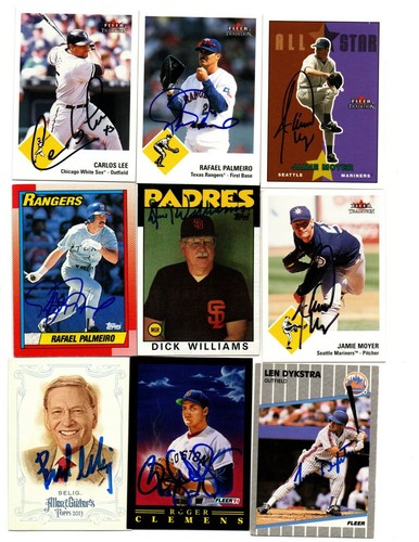 Len lenny dykstra signed 1989 - lenny,