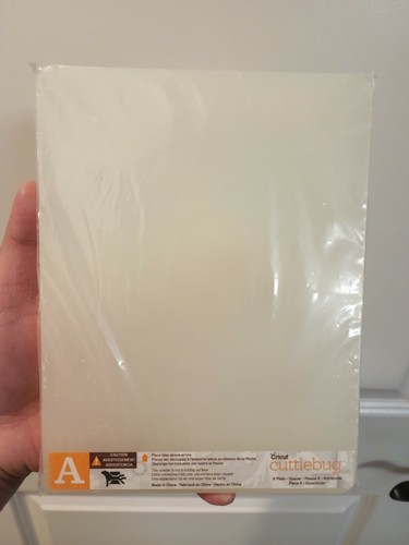 Cuttlebug plate new and - new,