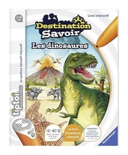 Ravensburger - Livre d'aventure interactif tiptoi - Destination savoir Les dinos