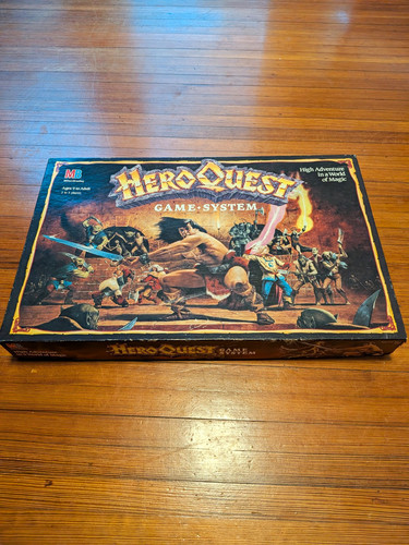 1989 hero quest - quest, board