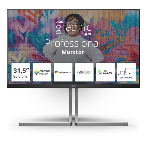 Aoc u32u3cv computer monitor - aoc,