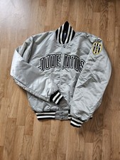Jacket STARTER JUVENTUS  TURIN PRO LINE MADE IN USA silver grey Satin og
