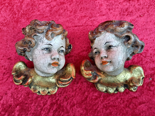 Paire putti anges 2 - paire, putti,
