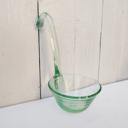 Louche verre bullé verrerie - bullé, ,