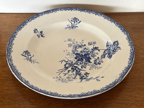 Ancien grand plat - , rond