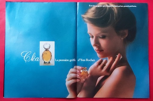 Publicité presse parfum clea - publicité,