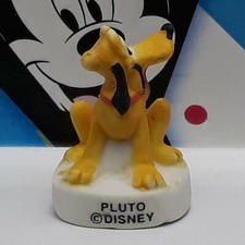 Fève en porcelaine aspect mat Pluto Disney Porcelain bean D08G