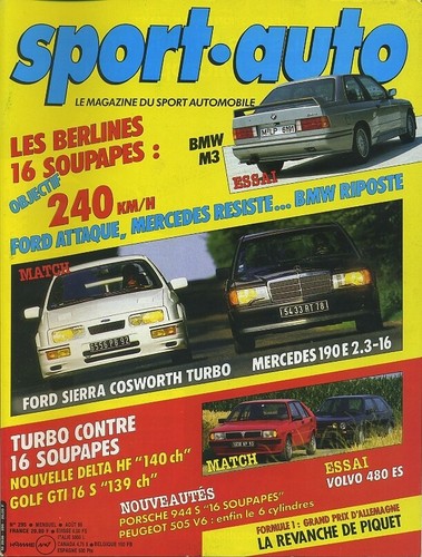 Sport auto 295 1986 - n°295, 08/1986