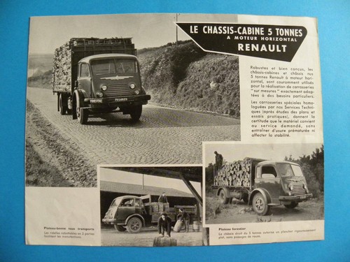 Brochure renault chassis - le,
