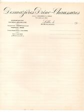 Facture ou lettre vierge