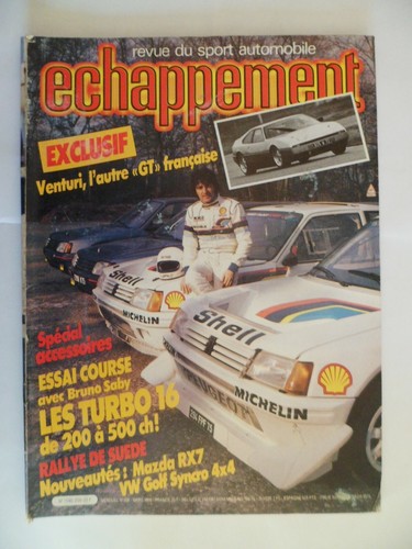 Echappement 209 1986 mvs - 03/1986,