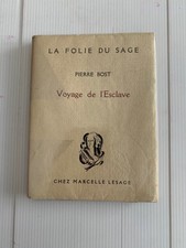 VOYAGE DE L ESCLAVE  -  Pierre BOST