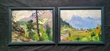 Paire de tableaux