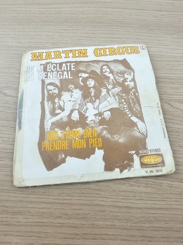Martin circus disque - vinyle, je