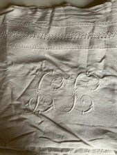 drap ancien en lin