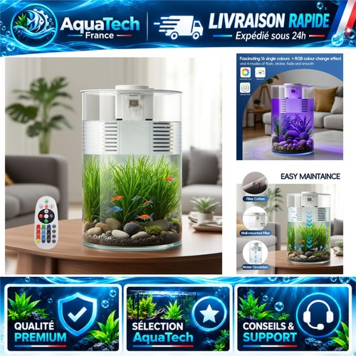 Aquarium avec filtre - 11, l