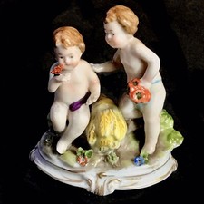 Figurine Chérubins Oeslau Wilhelmsfeld Porzellanfigur Kinder porcelain figur N°2