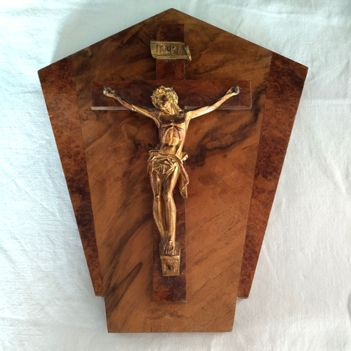 Ancien crucifix christ - crucifix, en