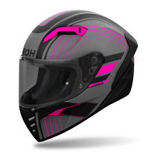 Femmes Casque Moto Intégral Ece 22.06 Motard Protection Rose