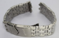 TEAM 15 ; SERGE BLANCO   ; 20mm ; bracelet montre  ; ACIER ; NEUF / L141-10