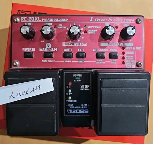 Pédale looper boss 20xl en - looper,