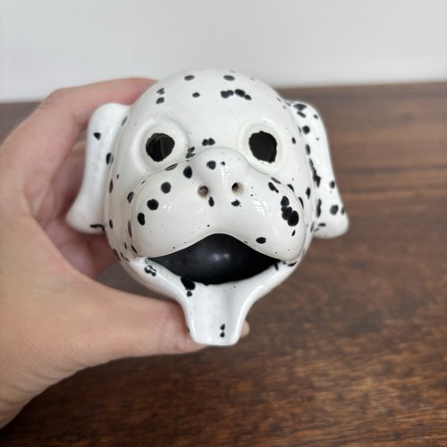 Vintage spotted dog sponge - spotted,