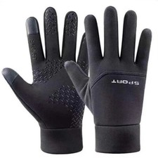 Gants Chaud Hiver Thermique Écran Tactile Homme Femme Vélo Moto Ski Anti Glisse