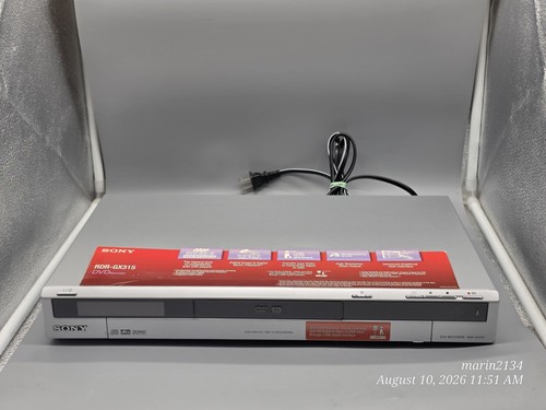 Sony rdr gx315 dvd - dvd, player