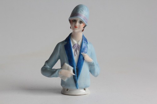 Demi figurine porcelaine - , femme