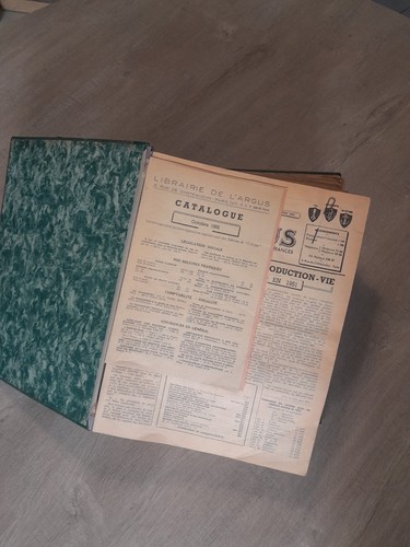 Reliures journal argus - journal, l'argus