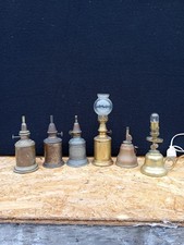 Lot 6 Anciennes Lampes Pigeon " L'hirondelle, L'etincelante , Gardon. Voir Photo