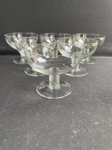 Coupes cristal soufflé - ½,