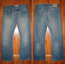 JEANS LEVIS 512 "Bootcut" W36 L34 (FR t46) bleu délavé 3408